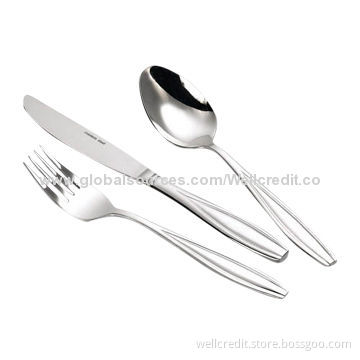 New design stainless steel flatware, easy to hold fashionable series